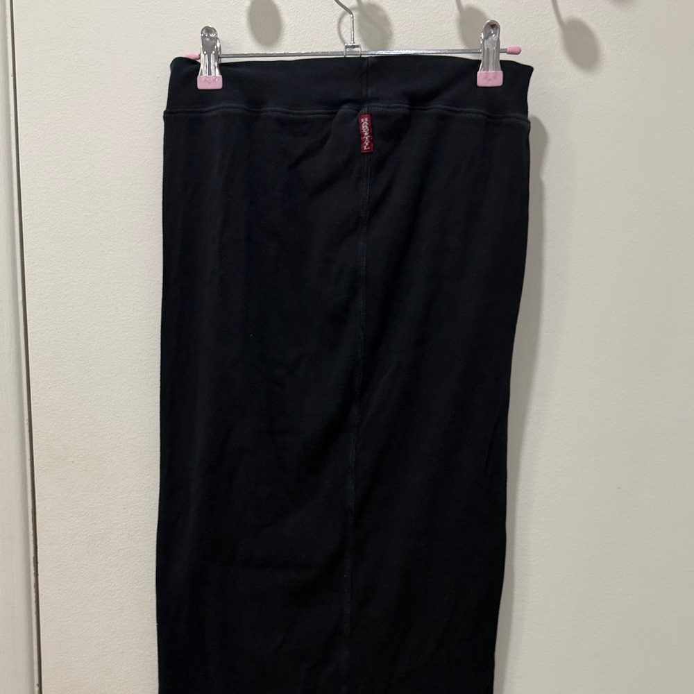 Hard Tail Black Pencil Skirt
